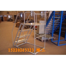 移動登高梯，倉庫登高車